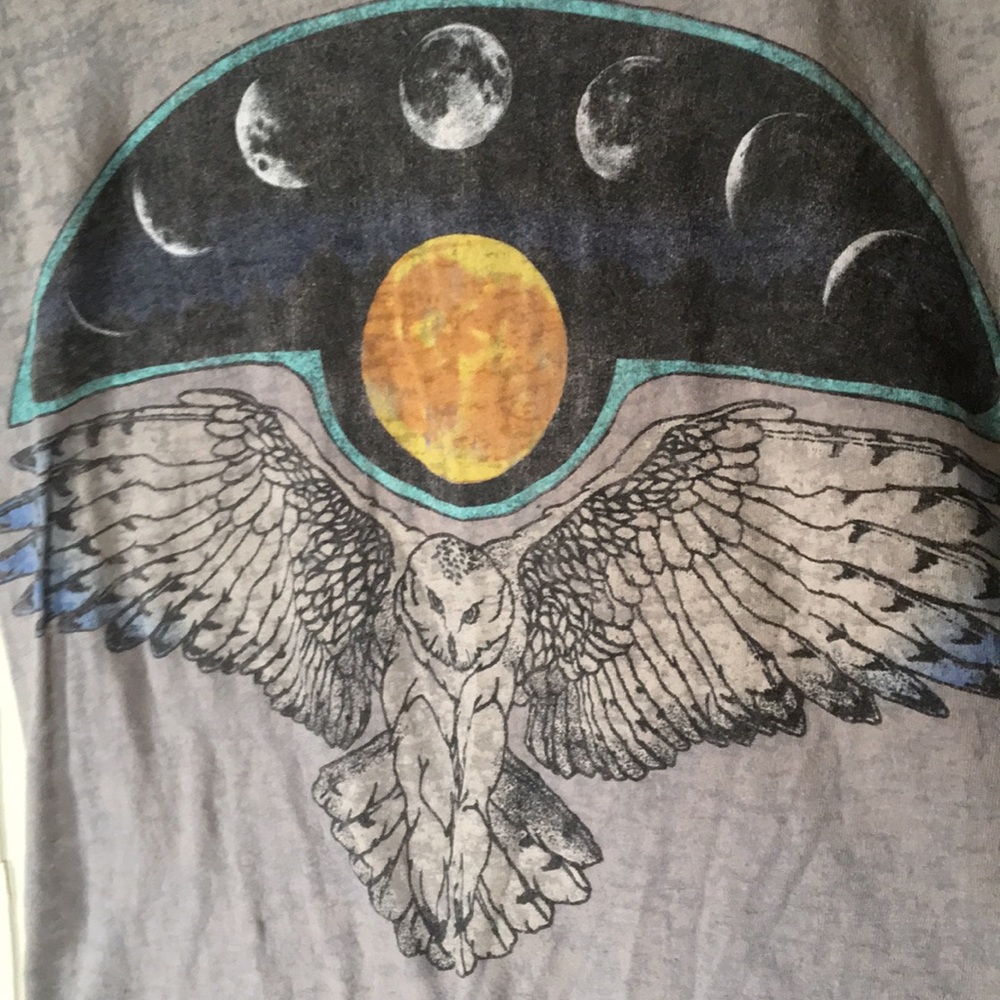 Witchey Soft Grey Graphic T-shirt